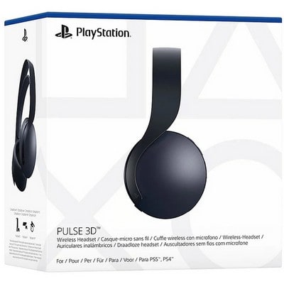 Беспроводная гарнитура Sony PULSE 3D Midnight Black — фото 5