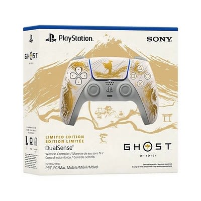 Геймпад Sony PlayStation 5 DualSense Ghost of Yotei Gold Limited Edition — фото 5