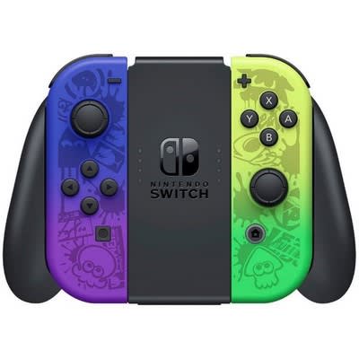 Игровая консоль Nintendo Switch OLED 64GB Splatoon 3 Edition — фото 4