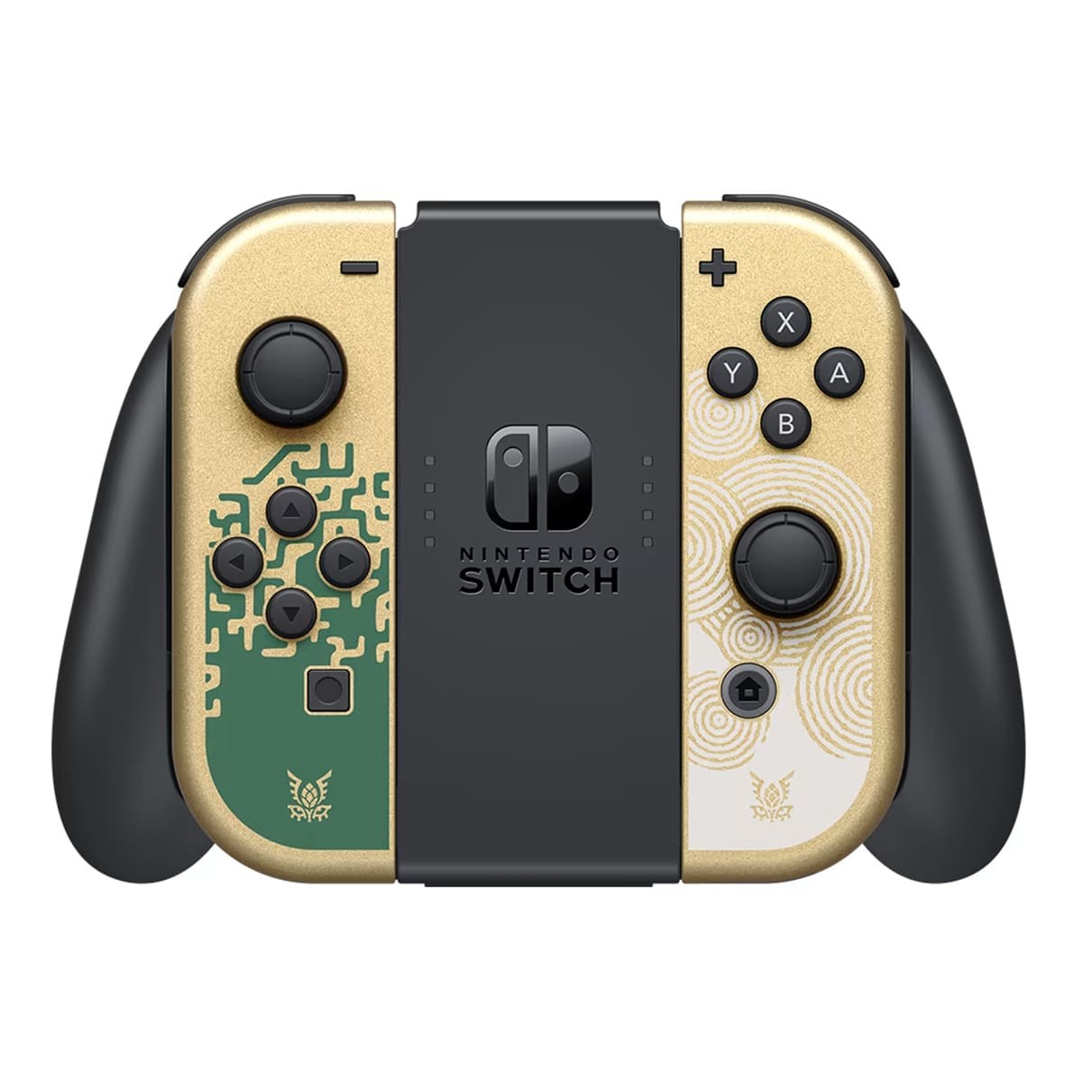 Игровая консоль Nintendo Switch OLED 64Gb The Legend of Zelda: Tears of the Kingdom Edition, золотистый — фото 5